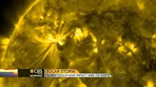 Solar storm could interrupt cell phones, GPS