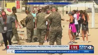 Soldiers in San Diego