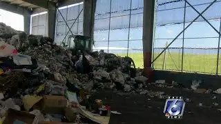 Solid waste announces recycle bins being used as trashcans