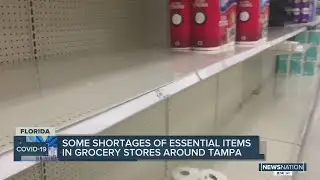 Some grocery stores reporting shortages of essential items