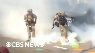 Some ICE tactics against protesters violate federal policy, CBS News investigation finds