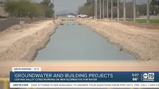 Some Valley cities are working on new alternative for water for building projects
