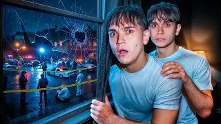 SOMEONE BROKE INTO OUR NEIGHBORHOOD