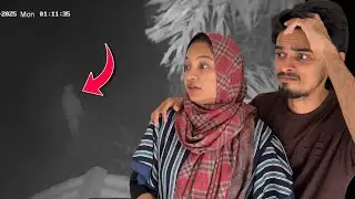 Someone *STANDING OUTSIDE* our HOME at MIDNIGHT..😱 (SCARY)