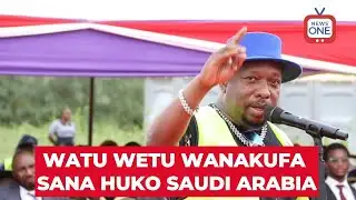 SONKO EXPLODES! Vows to Lead Kenyans to SHUT DOWN Saudi Embassy Over SHOCKING Kenyan Deaths!