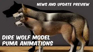Sonora Testing Roblox - Dire Wolf Model, Puma Animations - News and Update Preview
