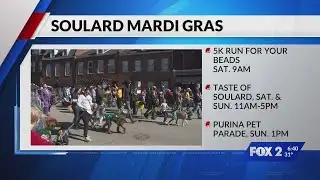 Soulard Mardi Gras events underway this weekend