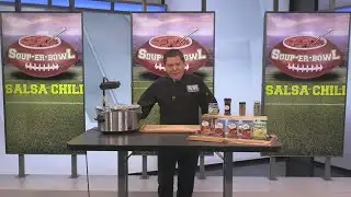 Soup-er-Bowl Salsa Chili