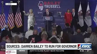 Sources say Darren Bailey to run for Illinois Governor