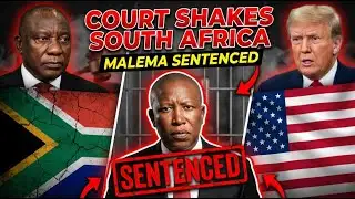 South Africa in SHOCK as MALEMA’S Sentence Drops