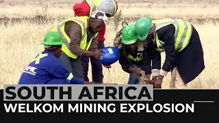 South Africa mine explosion: 
