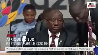 SOUTH AFRICA TEMPORARILY LEAVES THE G20