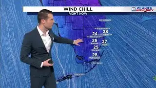 South Florida temps dip into mid-30s