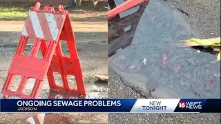 South Jackson residents deal with sewage problems