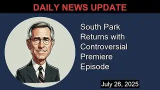 South Park Returns with Controversial Premiere Episode | Morning Update
