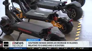 Southern Nevada e-bike and e-scooter injuries