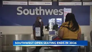 Southwest Airlines ends open seating after 50 years