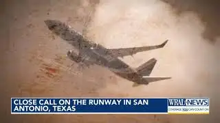 Southwest plane avoids close call on San Antonio runway