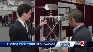 Space flight innovation is front and center at Florida Tech student showcase