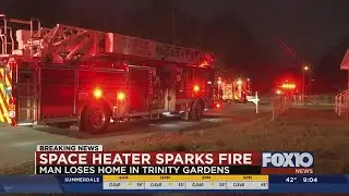 Space heater could be to blame for fire that destroyed home