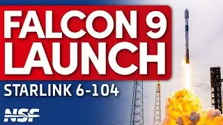 SpaceX Falcon 9 launches Starlink 6-104