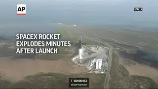 SpaceX giant rocket explodes minutes after launch