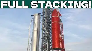 SpaceX Just Stacked The Starship Super Heavy For Flight 12!