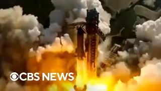 SpaceX launches Starship megarocket