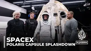 SpaceX’s Polaris Dawn returns to Earth after first private spacewalk