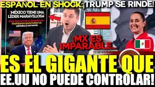 SPAIN IN SHOCK! TRUMP PRAISES SHEINBAUM AND ADMITS MEXICO