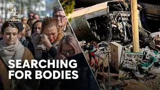 Spain train crash: Death toll rises as search for bodies continues