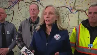 Spanberger, VDOT give updates on roads after weekend winter storm