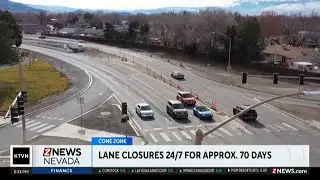 Sparks Boulevard lane closures expected due to roadway widening