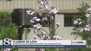 Sparta volunteers recognized for reviving community garden