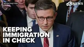 Speaker Johnson shares GOP approach to immigration after partial government shutdown ends