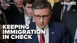 Speaker Johnson shares GOP approach to immigration after partial government shutdown ends