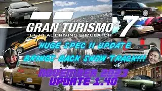 SPEC II UPDATE IS HERE! | Gran Turismo 7 - November 2023 Update 1.40 Content
