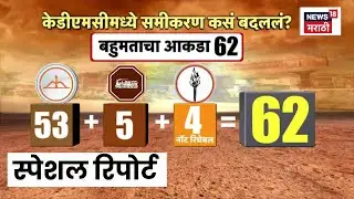 Special Report | Kalyan News | कल्याण डोंबिवलीत राजकीय समीकरण कसं बदललं? | Marathi News