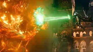 Spider-Man vs Fire Elemental (1/2) | Spider-Man: Far From Home (2019) HD