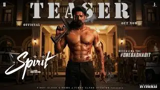 Spirit - Official Teaser | Prabhas | Sandeep Reddy Vanga | Tripti Dimri | Coming Soon