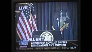 Spitzer resignation 3/12/08