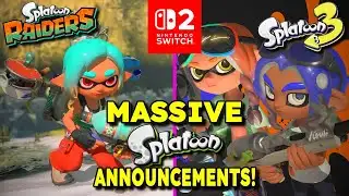 Splatoon NEWS EXPLOSION (Splatoon Raiders, Splatoon 3 10.0.0 Update) - Nintendo Switch 2