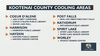 Spokane and Kootenai County cooling centers