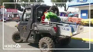 Spokane Valley Fire Department stations emergency response team at Spokane County Fair