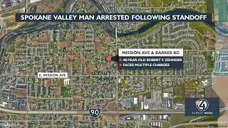 Spokane Valley man arrested following standoff