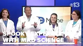 Spooky experiments with Mad Science of Maine