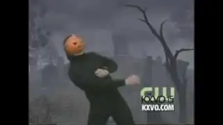 Spooky Scary Skeletons Pumpkin Man