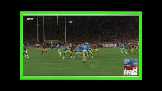 Sport News - USC scores td on pushing back as ucla punt teams go after wrong returner