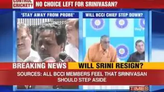 Spot Fixing Row: N Srinivasan asked to 