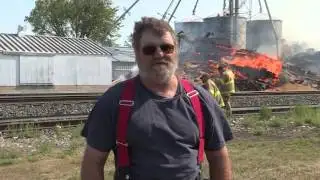 Spot News   Grain Elevator Fire